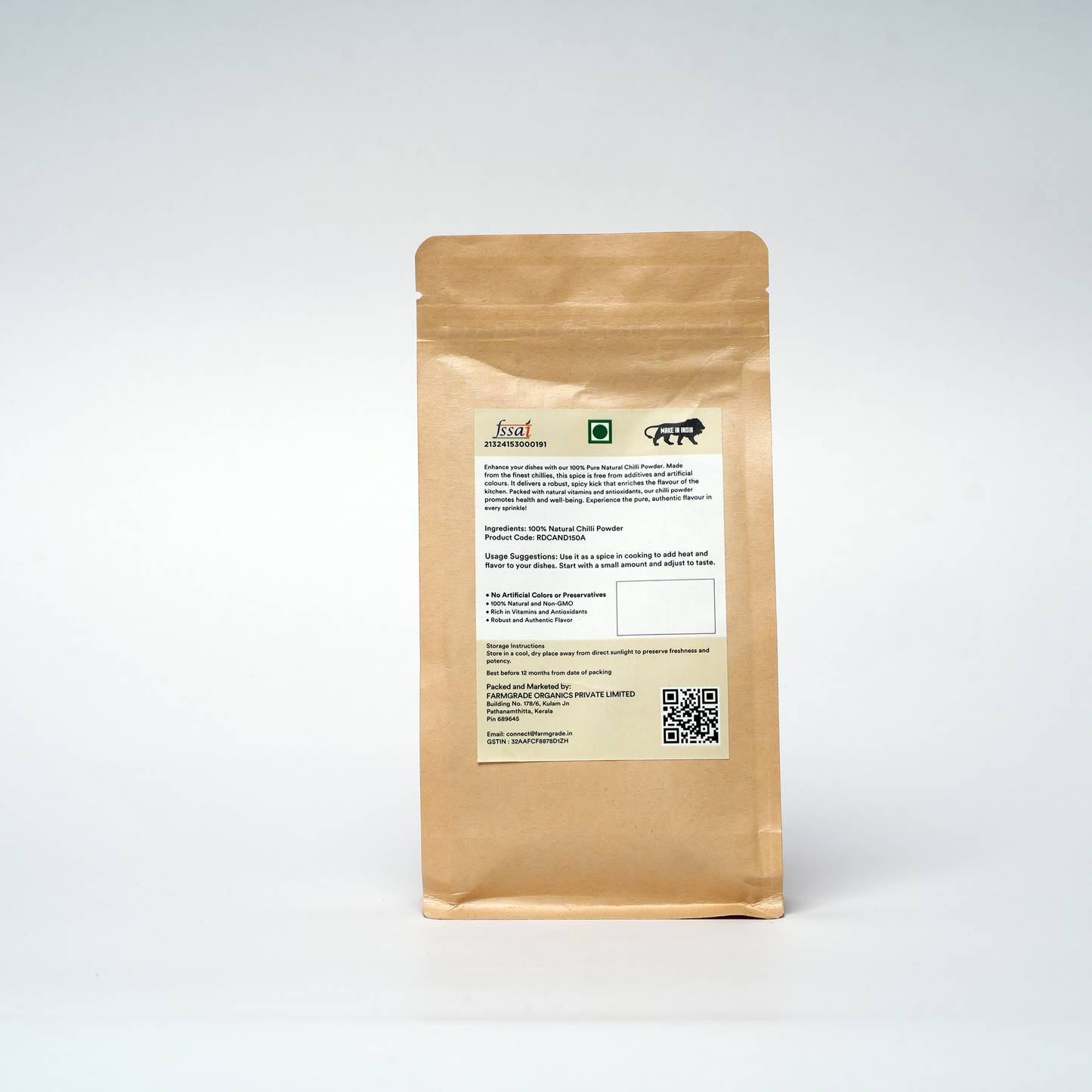 Chilipulver — Weniger scharf