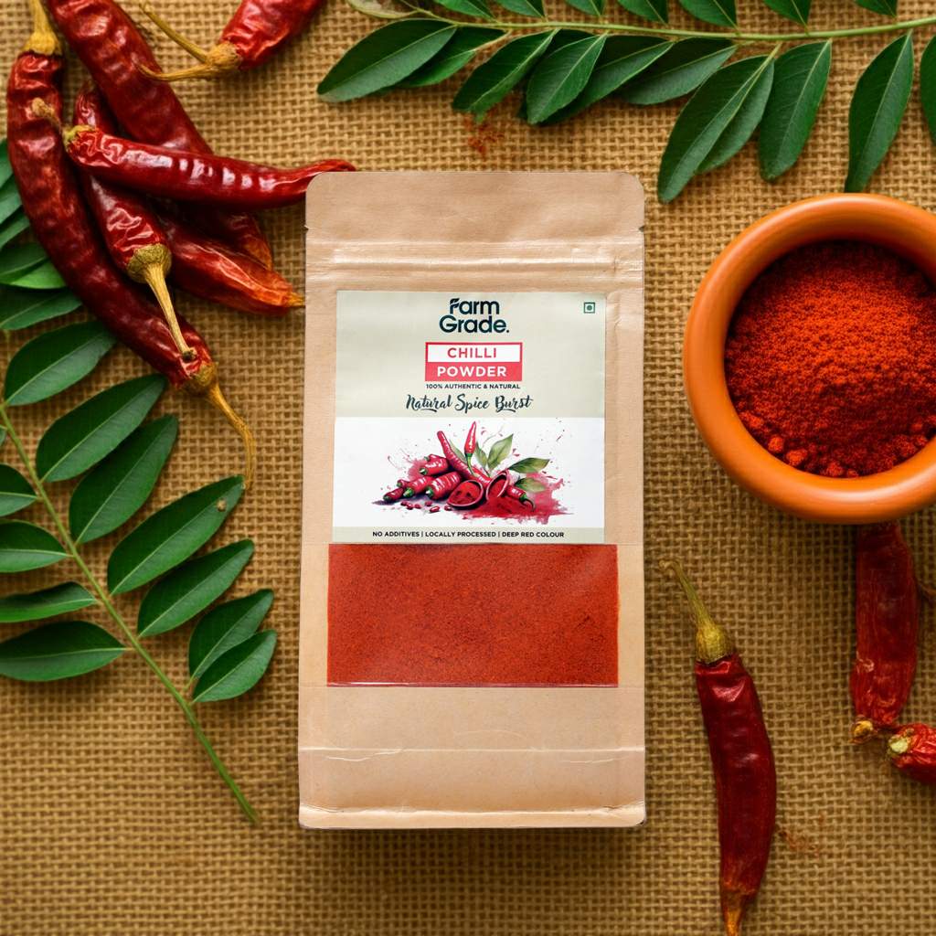 Chilipulver — Weniger scharf