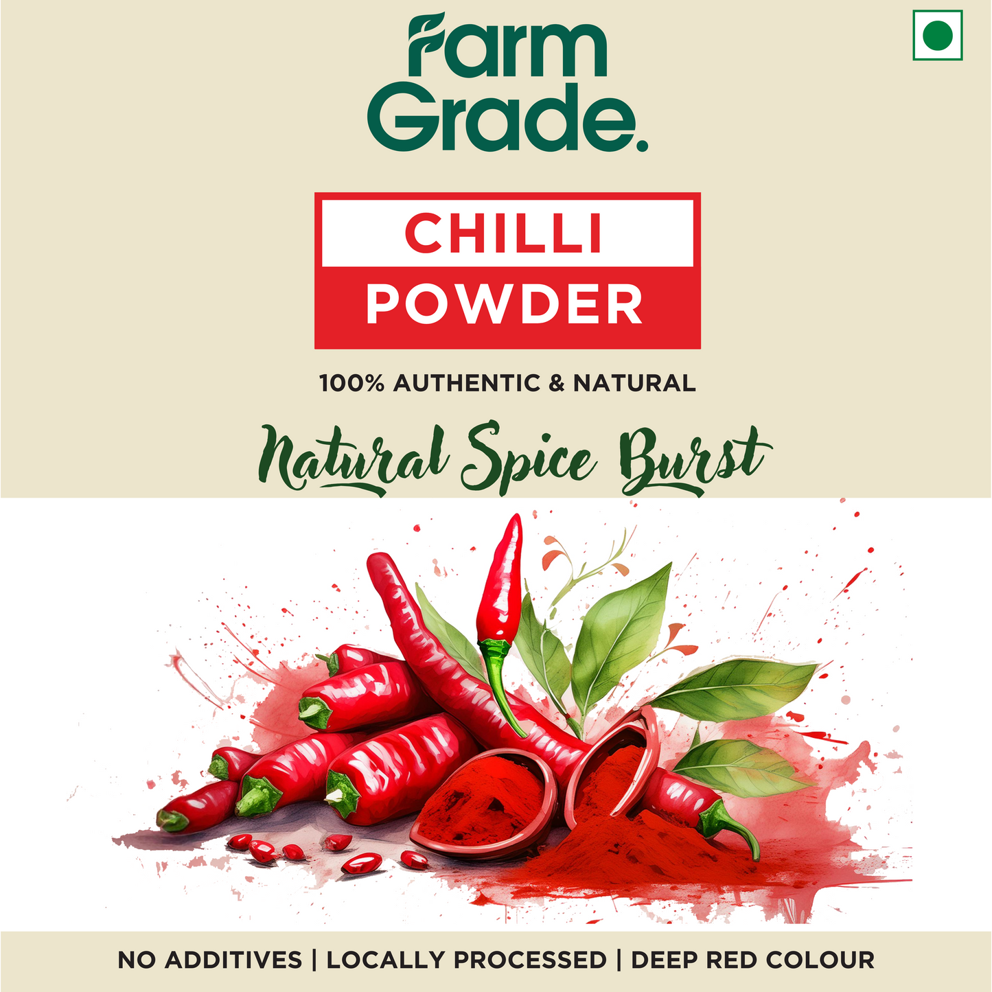Chilipulver — Weniger scharf